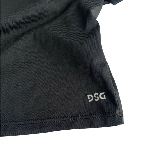 🌴 DSG Girls Black Soccer Graphic Athletic Tee | Size XL (16) - Picture 7 of 11